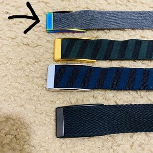 WHOOP Thunder band with rainbow clasp